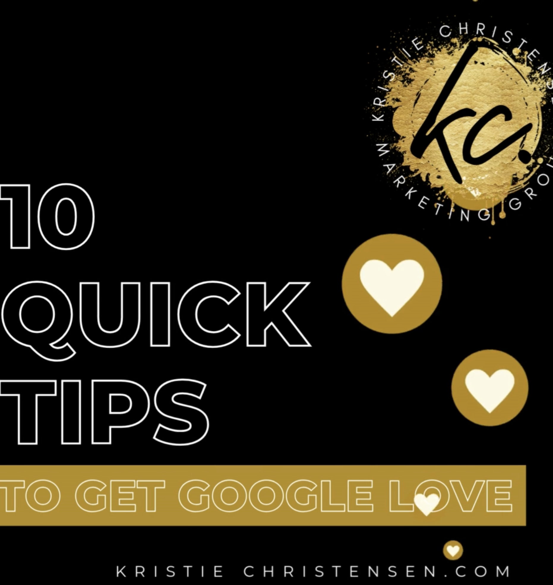 kristie christensen Marketing Group’s 10 tips to get google love