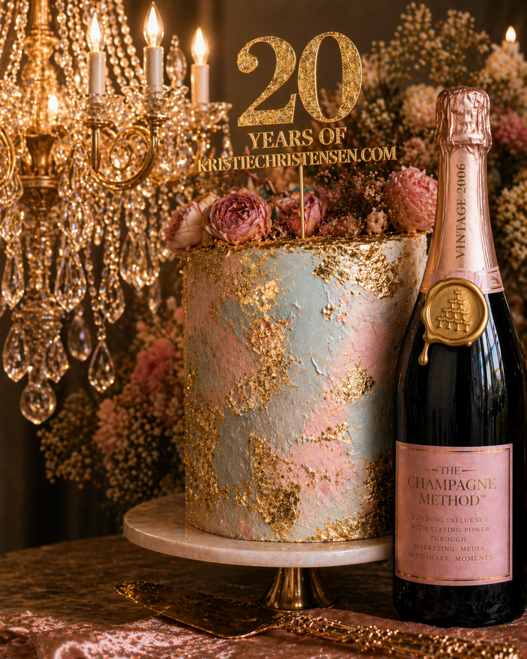 20 Years. Countless Rooms. A Method Worth Bottling – Welcome to THE CHAMPAGNE METHOD by Kristie Christensen